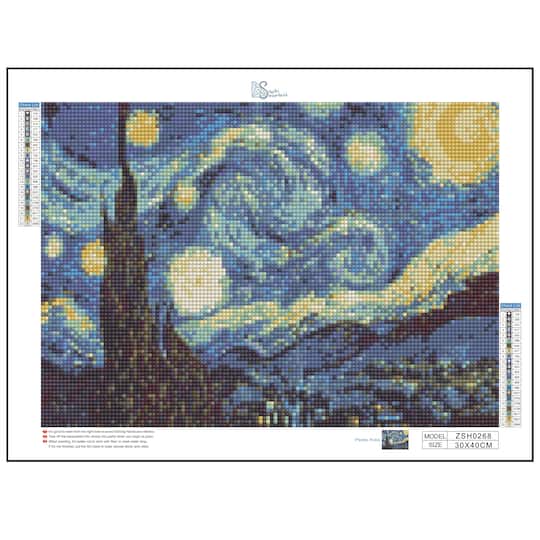 Sparkly Selections Beginner Starry Night Diamond Painting Kit